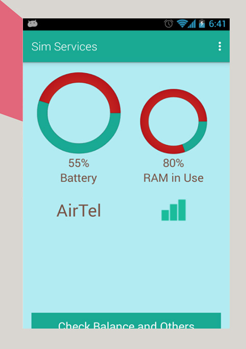 iphone application Sim-Services