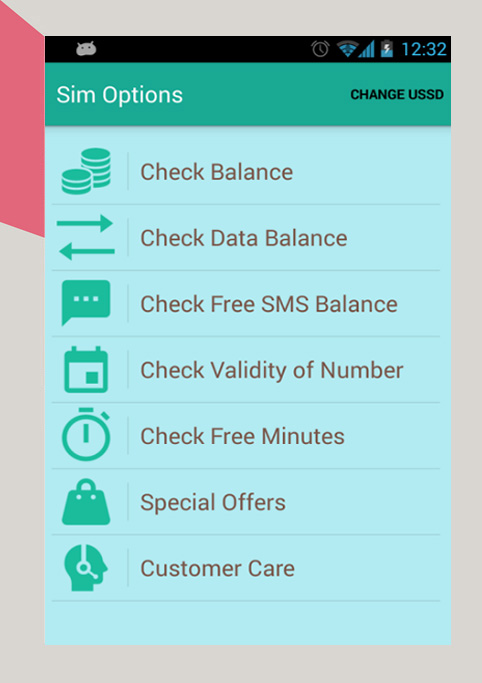 iphone application Sim-Services