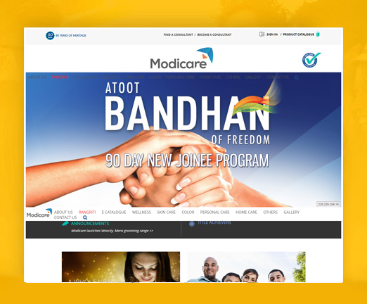 .net framework website modicare